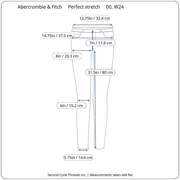 ABERCROMBIE & FITCH |  Stretch Distressed Jeans - Picture 10 of 10